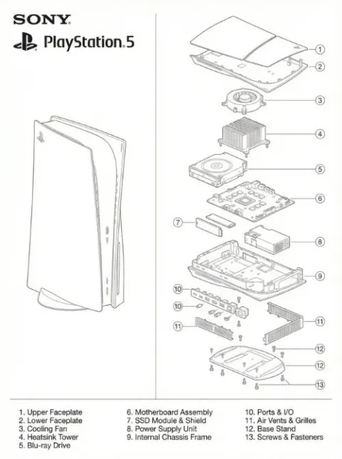 A two-panel technical blueprint diagram
