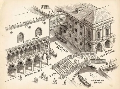 Hand drawn schematic diagram from photo