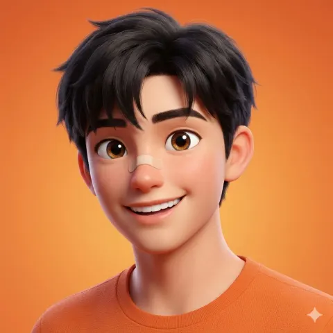 Pixar Style 3D Virtual Avatar Creation