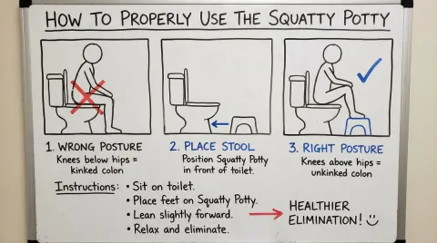 How To Use Squatty Potty