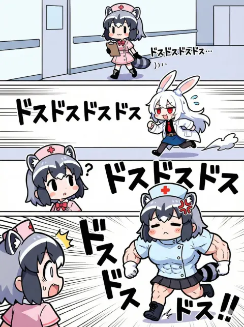Disabled Girl Transforms into Catgirl