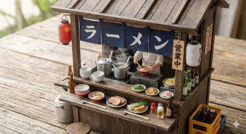 Four Japanese Life Scenes