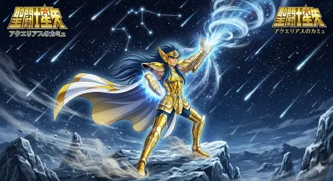 Aquariids Meteor Shower Saint Seiya Style
