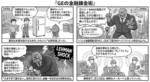 GE Financial Business Rise And Fall