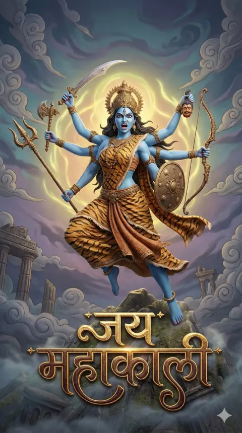 3D Fantasy Goddess Mahakali