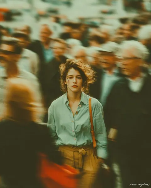 Stillness in Crowded Chaos