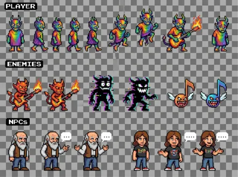 NES Sprite Sheet Creation Guide