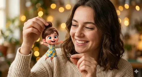 Hyper Realistic 3D Cartoon Portrait