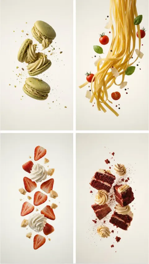 Minimalist Banana Commercial Food Poster