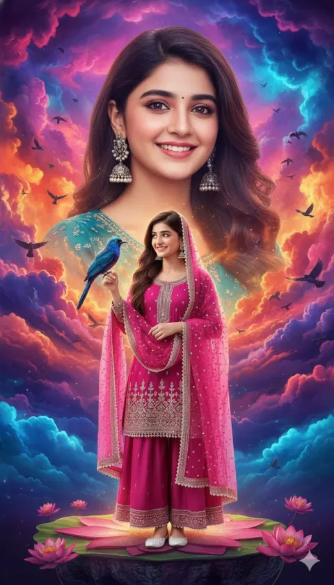 Bollywood Dreamy Girl Poster