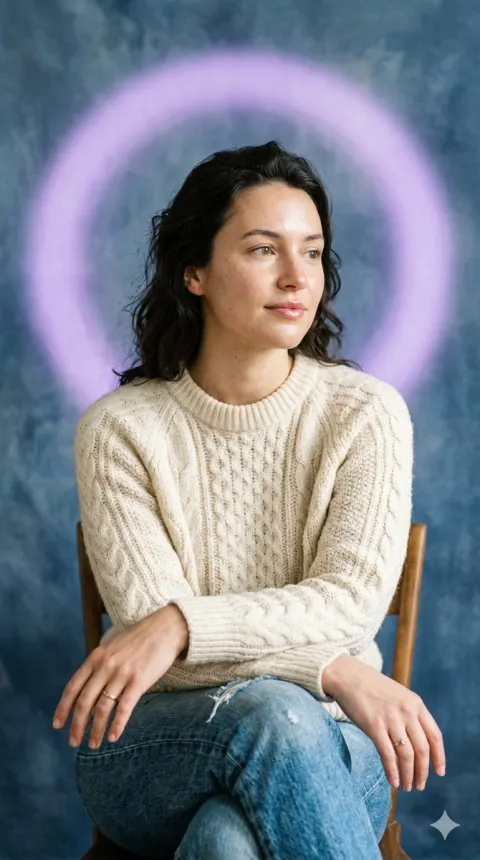 Serene Studio Portrait