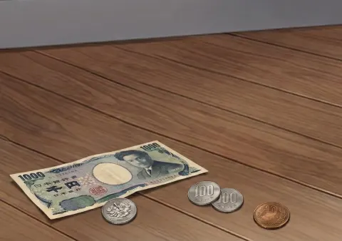 Money in Hallway