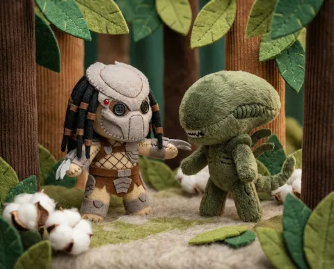Plush Fairytale Forest Encounter