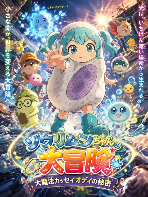 Paramecium Adventure Poster