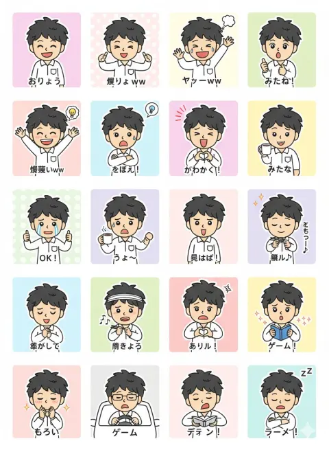 Create Custom Character LINE Stickers