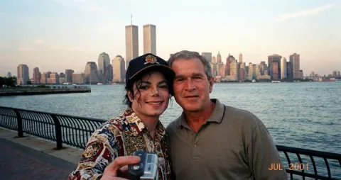 Iconic Selfie Before 9/11