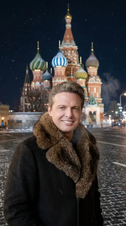 Cinematic Russian Winter Portrait