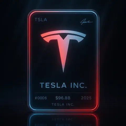 Futuristic Logo Trading Card