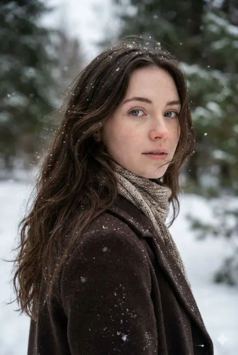 Winter Forest Portrait