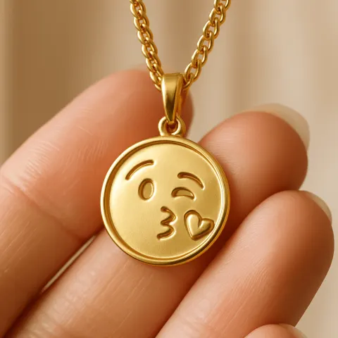 Gold Pendant Necklace