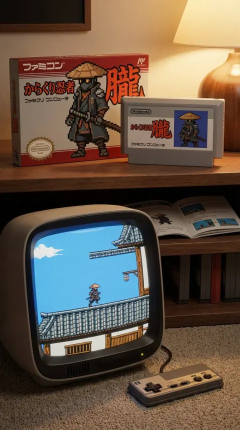 Karakuri Ninja Oboro Famicom Game