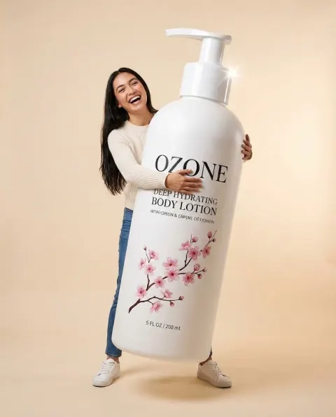 Giant Lotion Playful Ad