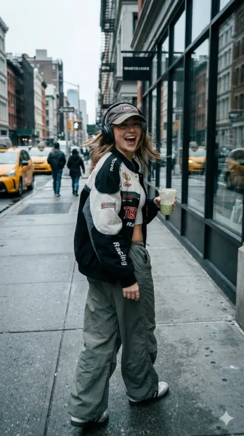 Urban Gen-Z Street Style Candid