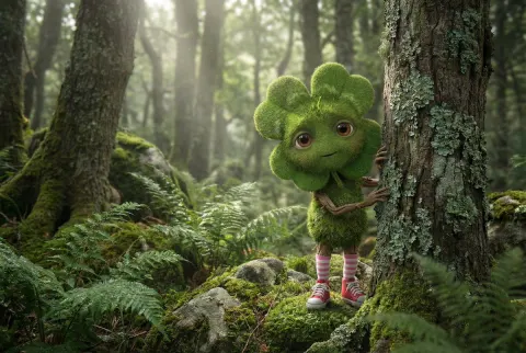 Mystical Irish Forest Critter