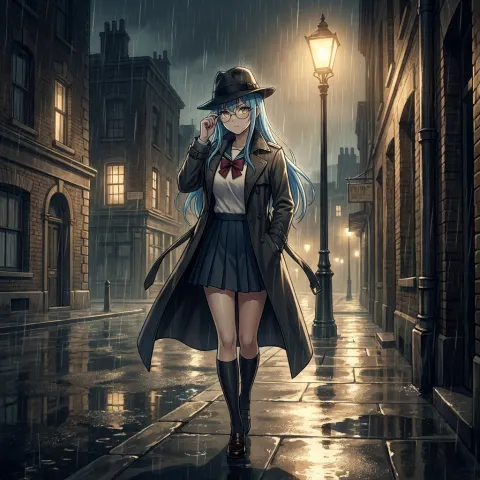 Eyes Uncover Rainy Truth