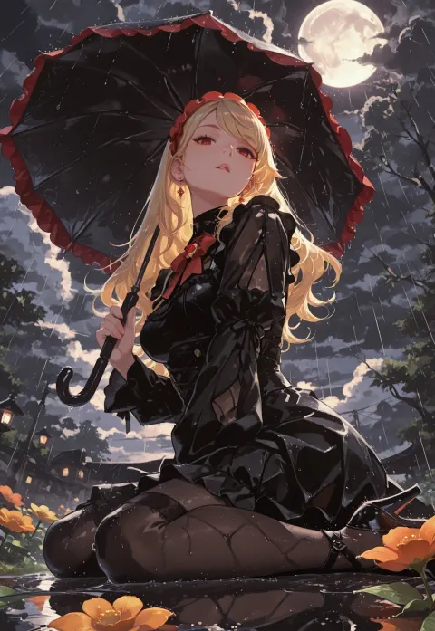 Rainy Night Umbrella