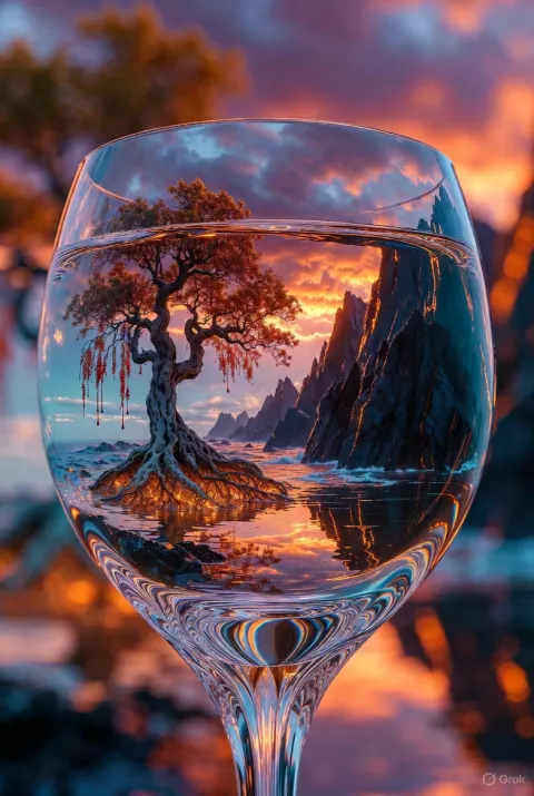 Crystal Goblet Fantasy