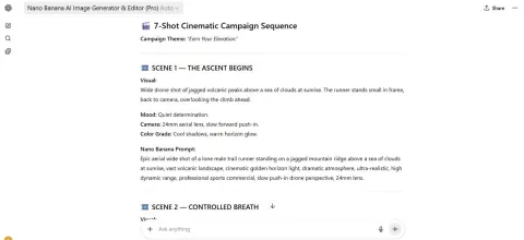 7-Shot Cinematic Campaign