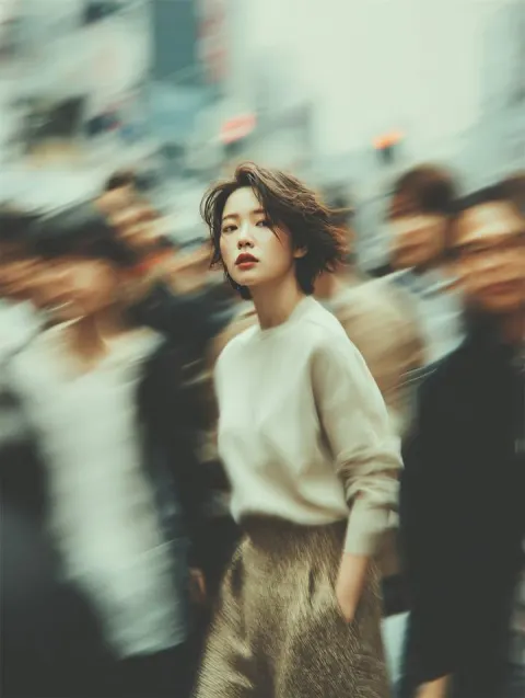 Frozen in the Crowd