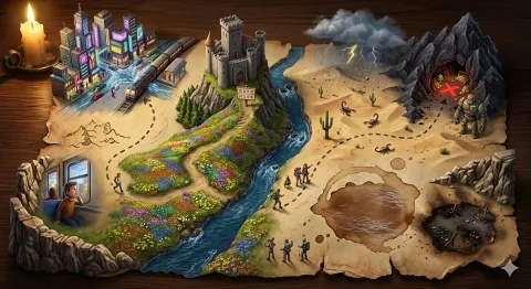 Treasure Map 3D Quest