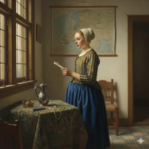 Create Vermeer Style Painting