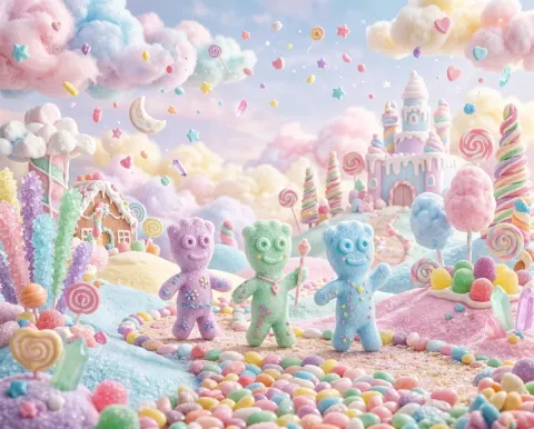Pastel Candyland Sour Patch Kids