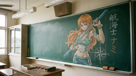 Youthful Chalk Art Vibes