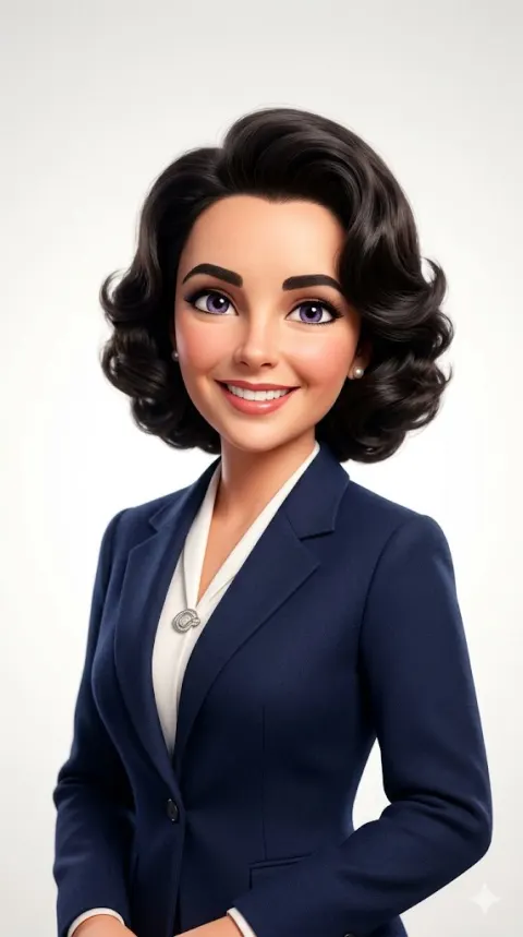 Pixar Style Executive Headshot