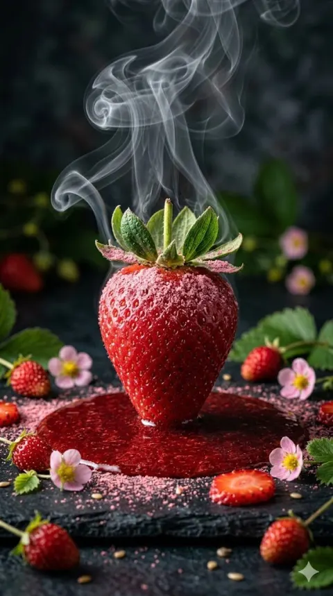 Cinematic Strawberry Syrup