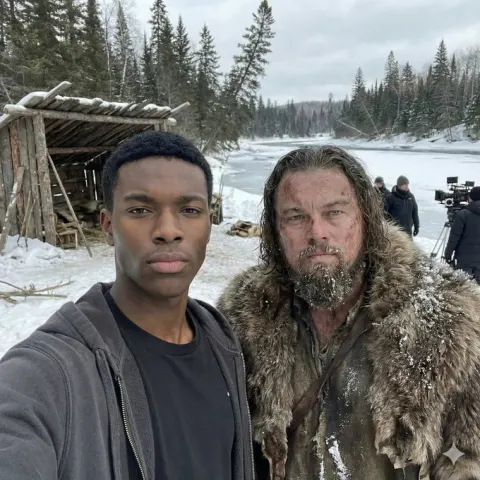 On-Set Selfie