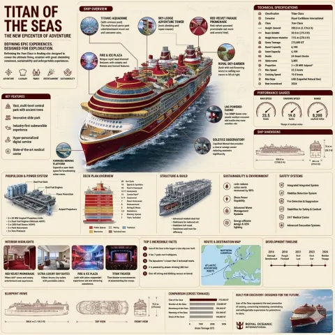 Titan of the Seas Infographic