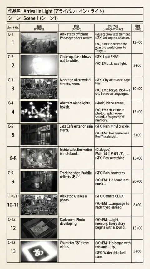 Create E-Konte Storyboard