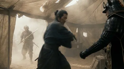 Samurai Sandstorm Cinematic Motion