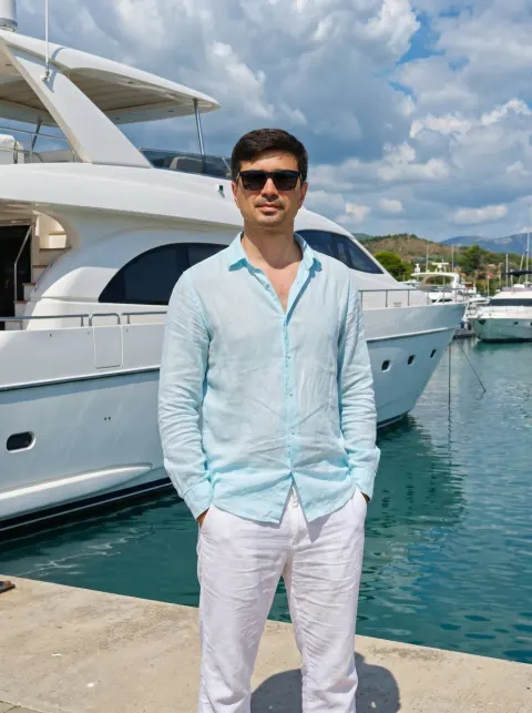 Yacht Summer Style Portrait