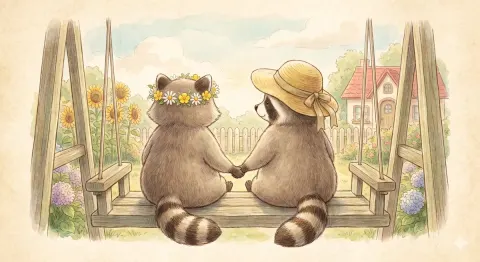 Raccoon Picture Book Adventure