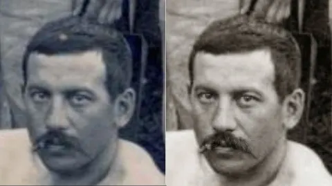 Soft Black White Restoration