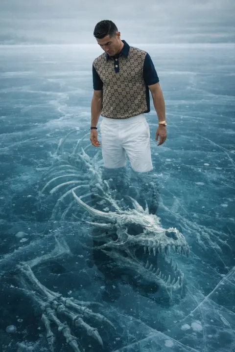 Frozen Lake Skeleton Mystery