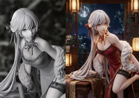 Figurine Coloring and Environment Design