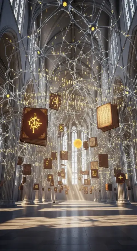 Glass Neuron Cathedral of Light