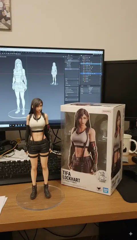 Realistic Figurine Creation Process